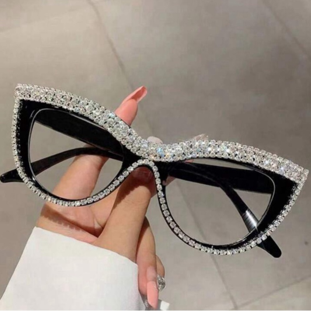 NEW!!!! Ladies Rhinestone Glasses by SHEIN - Picture 3 of 9